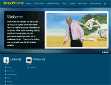 Tablet Screenshot of jerrypallotta.com